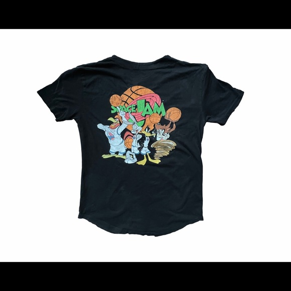 Vintage Space Jam baseball tee - Picture 2 of 4